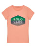 Polo Club Koszulka w kolorze brzoskwiniowym