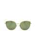 Anna Sui Damskie okulary przeciwsłoneczne w kolorze złoto-zielonym