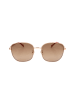 Anna Sui Damskie okulary przeciwsłoneczne w kolorze złoto-jasnobrązowym