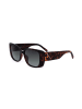 Karen Millen Damen-Sonnenbrille in Schwarz/ Braun