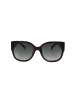 Karen Millen Damskie okulary przeciwsłoneczne w kolorze czarno-brązowym