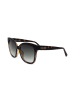 Karen Millen Damskie okulary przeciwsłoneczne w kolorze czarno-szarym