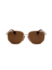 Vivienne Westwood Dameszonnebril bruin/zilverkleurig