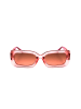 Pepe Jeans Damskie okulary przeciwsłoneczne w kolorze brązowo-jasnoróżowym