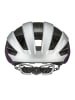 Uvex Kask rowerowy "Rise CC WE" w kolorze srebrno-fioletowym