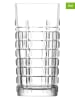 Hermia 4-delige set: glazen transparant - 356 ml
