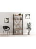 Scandinavia Concept Boekenkast "Nero" lichtbruin - (B)100 x (H)180 x (D)34 cm