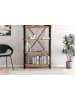 Scandinavia Concept Boekenkast "Nero" lichtbruin - (B)100 x (H)180 x (D)34 cm