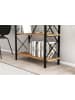 Scandinavia Concept Boekenkast "Nero" lichtbruin - (B)100 x (H)180 x (D)34 cm