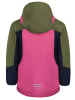 Trollkids Ski-/ Snowboardjacke "Rauland" in Pink/ Khaki