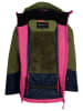 Trollkids Ski-/ Snowboardjacke "Rauland" in Pink/ Khaki