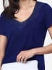 Le Jardin du Lin Shirt in Dunkelblau