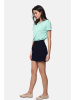 Le Jardin du Lin Leinen-Shorts in Schwarz
