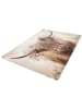 Orangewallz Outdoor-kunstdruk op canvas "Cow and Flowers" - (B)70 x (H)50 cm