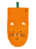 moses. Tover-washandhandje "Kat" oranje - (L)26 x (B)15 cm