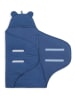 Jollein Einschlagdecke in Blau - (L)105 x (B)100 cm