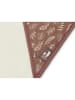 Jollein Ręcznik w kolorze brązowym z kapturem - 75 x 75 cm