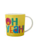 Maxwell & Williams Tasse "Be Kind" in Gelb/ Grün/ Blau - 380 ml
