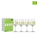 RITZENHOFF 4er-Set: Cocktailgläser "Sommertau" in Grün - 544 ml