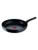 Tefal 2-delige set: braadpannen "Black stone" zwart
