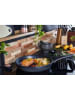 Tefal 2-delige set: braadpannen "Black stone" zwart