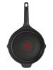 Tefal 2-delige set: aluminium smoorpan "Robusto" zwart - Ø 26 cm