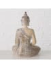 Boltze Figurka dekoracyjna "Buddha" w kolorze jasnobrązowym - wys. 30 cm