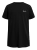 Bench 3er-Set: Shirts "Shades" in Dunkelblau/ Weiß/ Schwarz