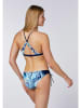 Chiemsee Bikini "White Beach" in Blau