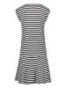 CARTOON Sukienka w kolorze czarno-białym