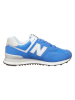 New Balance Leder-Sneakers in Blau