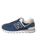 New Balance Skórzane sneakersy w kolorze granatowym