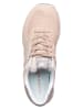New Balance Skórzane sneakersy w kolorze brzoskwiniowym