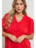 Plus Size Company Bluse in Rot