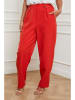 Plus Size Company Spodnie w kolorze czerwonym