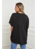 Plus Size Company Shirt in Schwarz