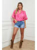 Plus Size Company Blouse roze