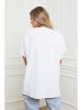 Plus Size Company Shirt in Weiß