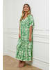 Plus Size Company Sukienka w kolorze zielonym