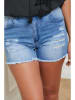 Plus Size Company Szorty dżinsowe w kolorze błękitnym