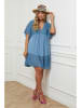 Plus Size Company Sukienka w kolorze niebieskim