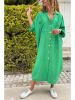 Gunes Kizi Sukienka w kolorze zielonym