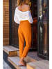 Gunes Kizi Spodnie w kolorze pomarańczowym