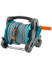 Gardena 2-delige set: slanghaspel en slang "Classic 10" zwart/lichtblauw - (H)31,6 cm