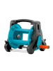 Gardena 2tlg. Schlauchtrommel-Set "Classic 10" in Schwarz/ Hellblau