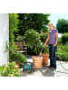 Gardena 2tlg. Schlauchtrommel-Set "Classic 10" in Schwarz/ Hellblau