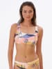 Rip Curl Bikini-Oberteil in Rosa/ Blau