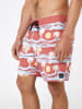 Rip Curl Badeshorts in Rot/ Hellblau