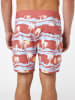 Rip Curl Badeshorts in Rot/ Hellblau
