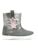 Richter Shoes Leder-Boots in Grau